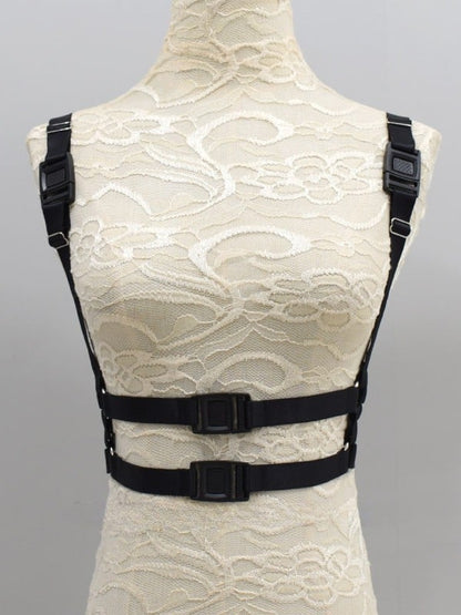 Black Steampunk Harness Belt