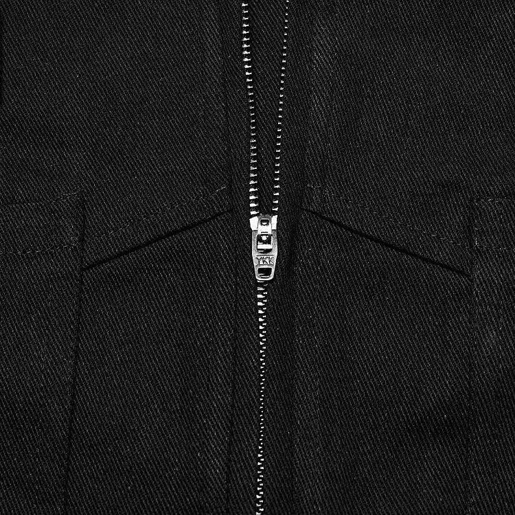 Black Punk Overlapping Skirt