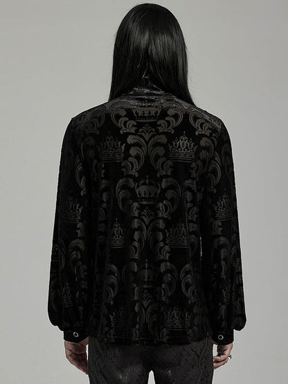 Black Goth Men's Shirt