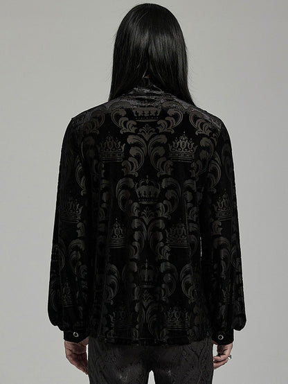 Black Goth Men's Shirt