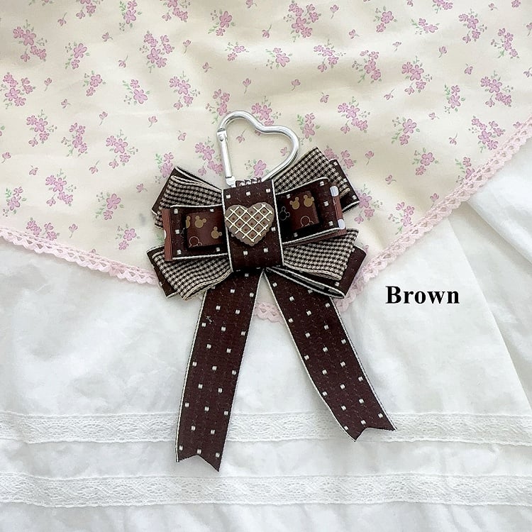 12 Colors Big Bow Ita Bag Charm