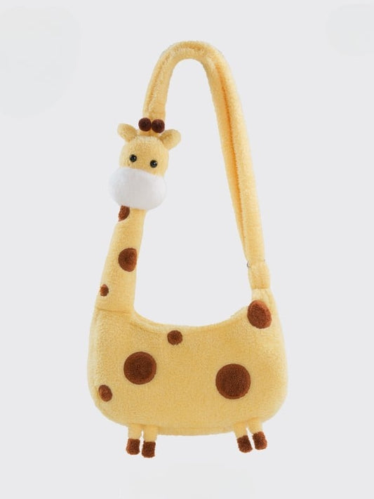 Yellow Giraffe Crossbody Bag