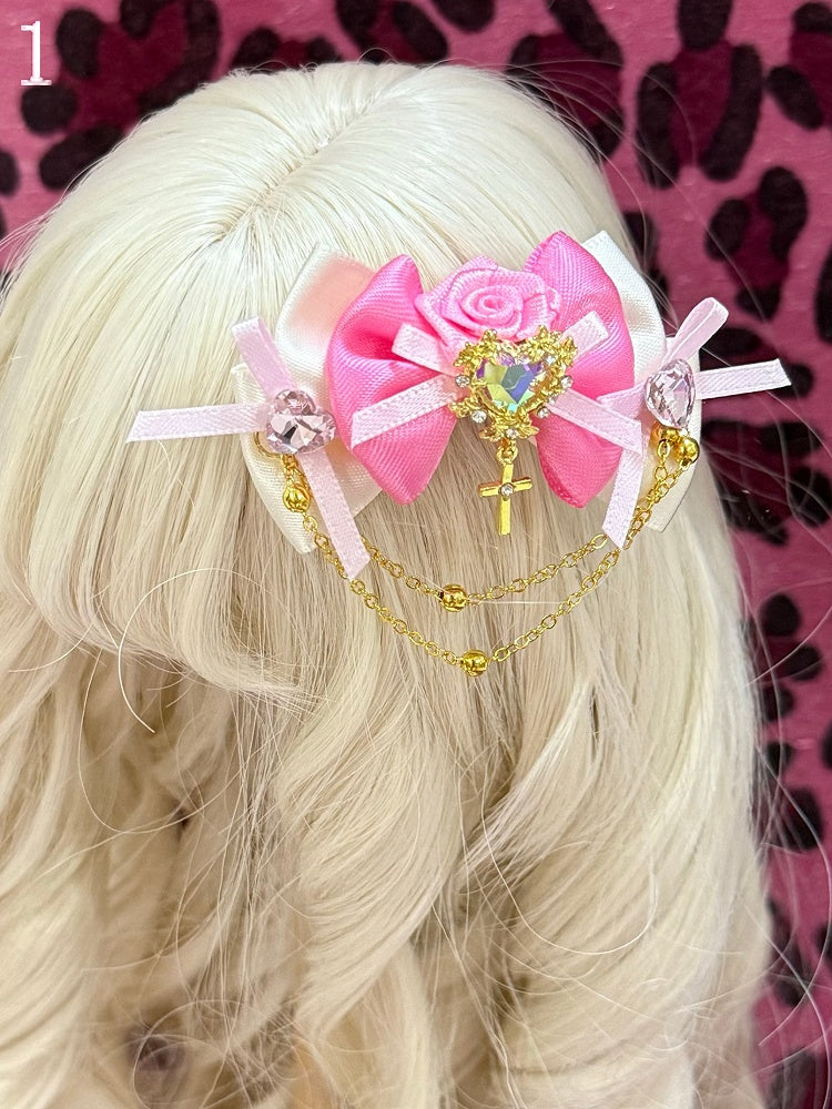 16 Options Bowknot /Floral BJD Doll Hairclip