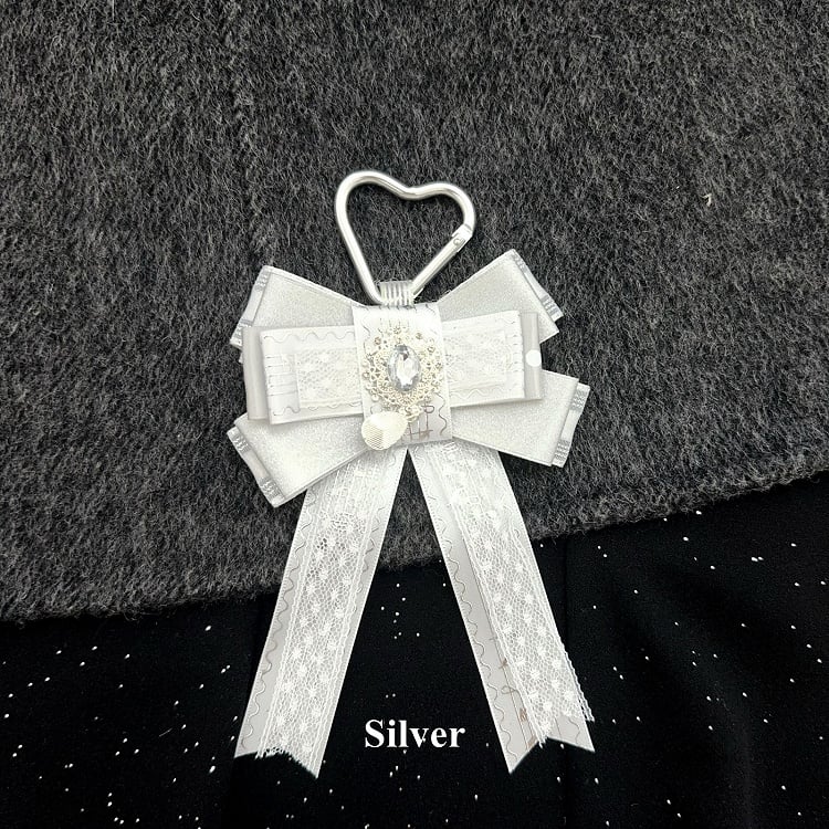 12 Colors Big Bow Ita Bag Charm