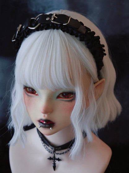 Black Gothic Buckle Design KC