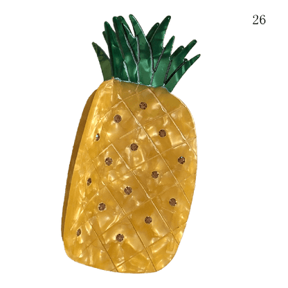 29 Options Y2K Cute Fruits Claw Clips