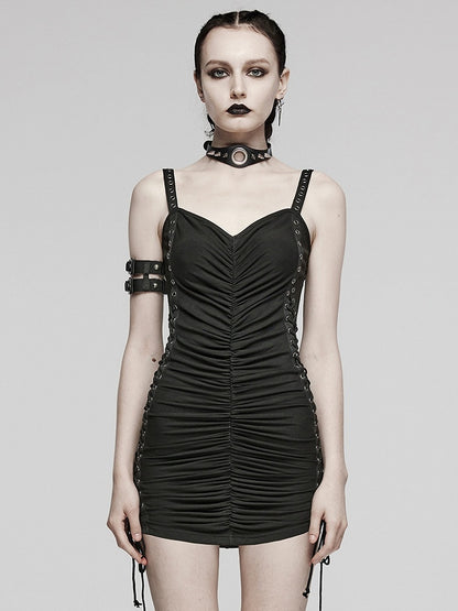 Black Sexy Punk Dress