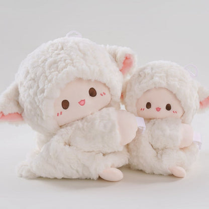 Cute Little Lamb White 21cm/28cm/40cm Plush Backpack/Crossbody