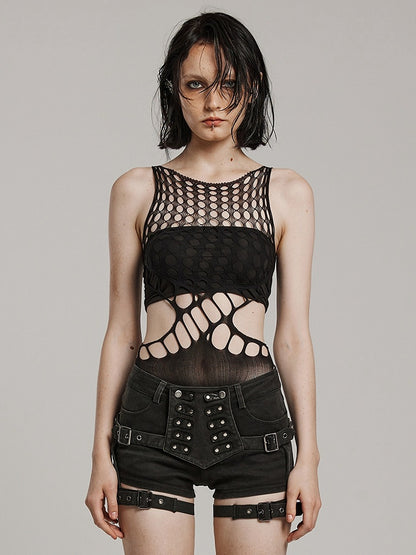 Black Punk Bodysuit