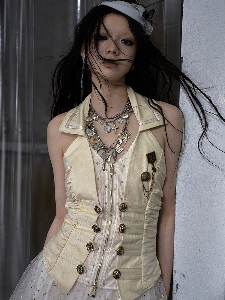 6 Options Punk Cross Charm Necklace/Waist Chain