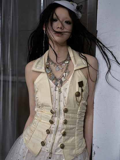 6 Options Punk Cross Charm Necklace/Waist Chain