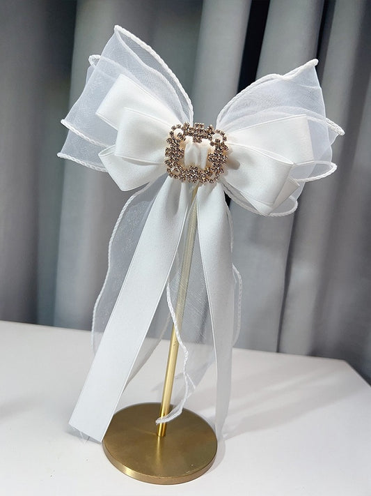 Black/White/Red/Pink Bow Tie