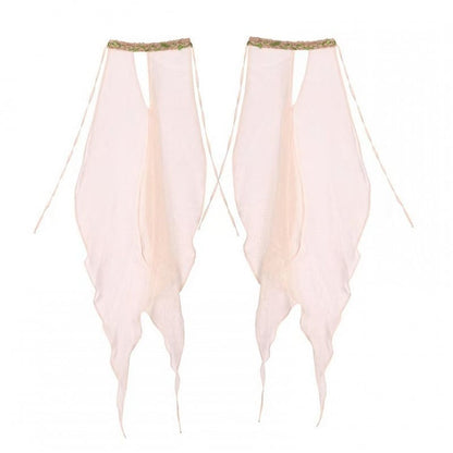 Fairy Kei Irregular Cascading Ruffle Sleeves