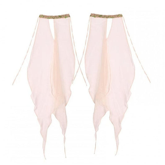 Fairy Kei Irregular Cascading Ruffle Sleeves