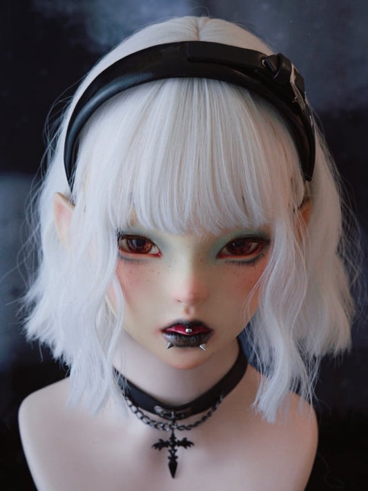 Black Gothic Buckle Decorated KC