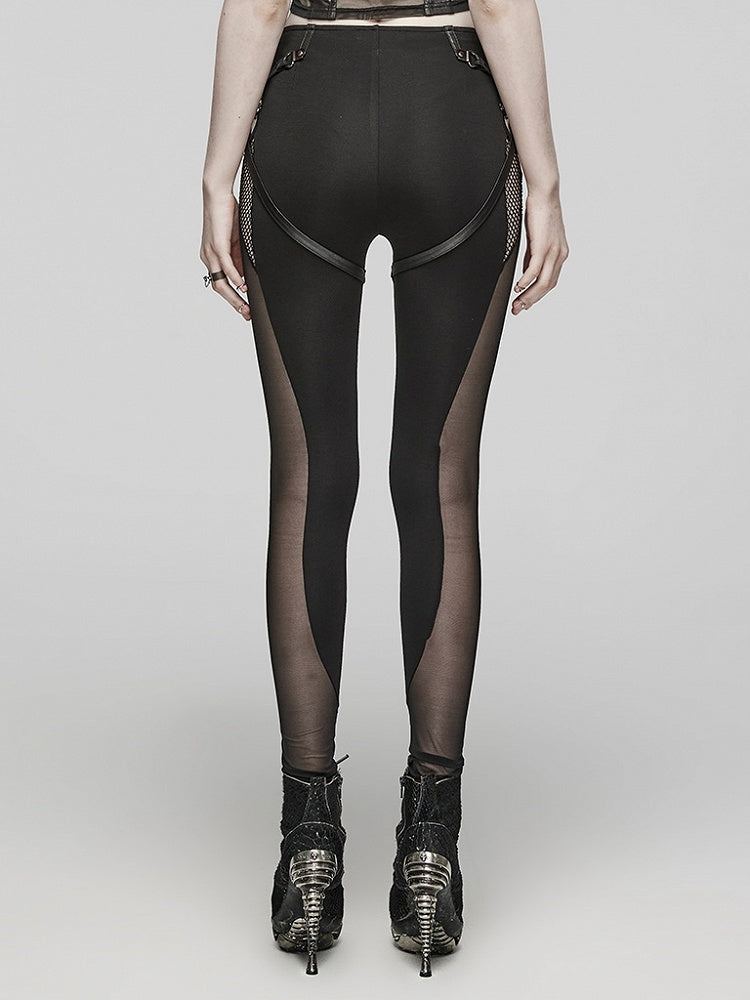 Black Punk Leggings