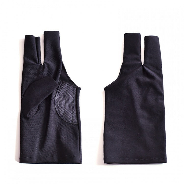 Black Cyberpunk Three-finger Gloves