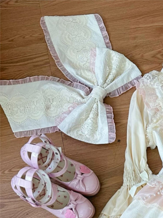 Pink / Blue / Green / Apricot Big Bow