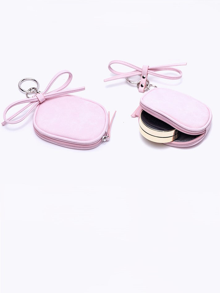 Adorable Pink Crossbody Bag With Oversized Butterfly Patchwork