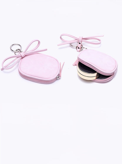 Adorable Pink Crossbody Bag With Oversized Butterfly Patchwork