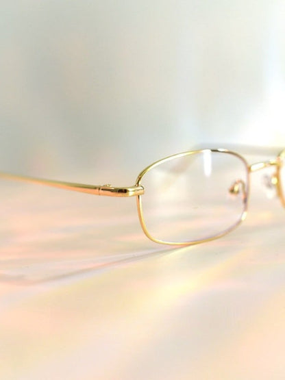 Gold/Silver/Black Cyberpunk Glasses