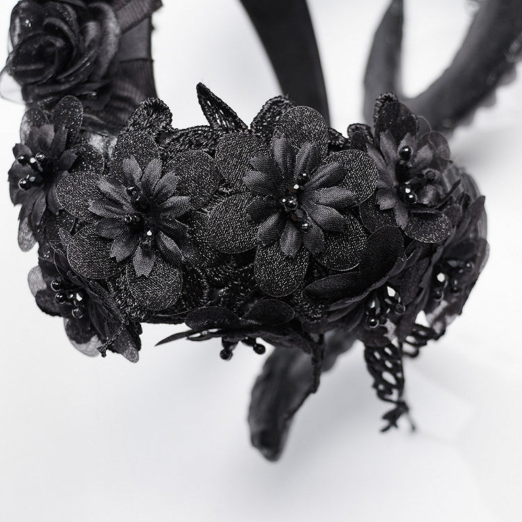 Goth Horn Headwear