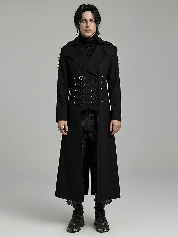 Punk Heavy Industry Visual Long Coat