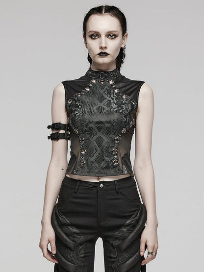 Black Punk Top