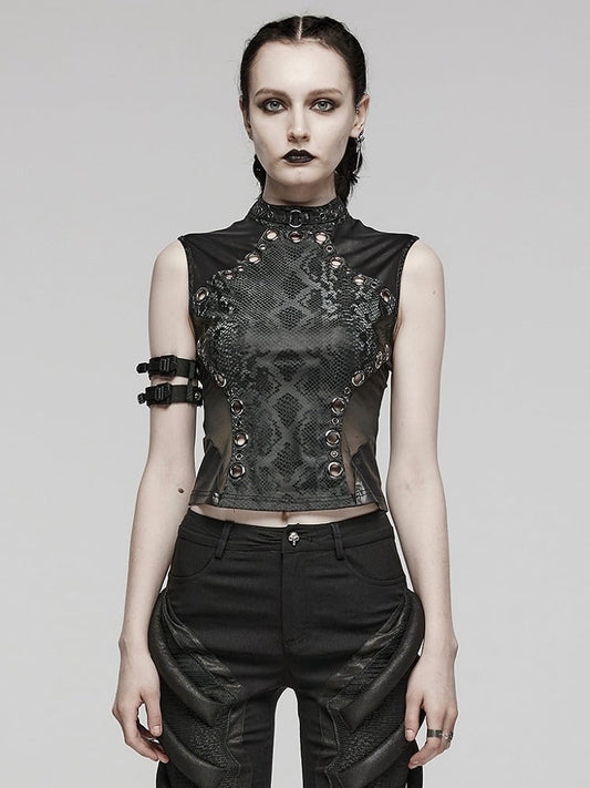 Black Punk Top