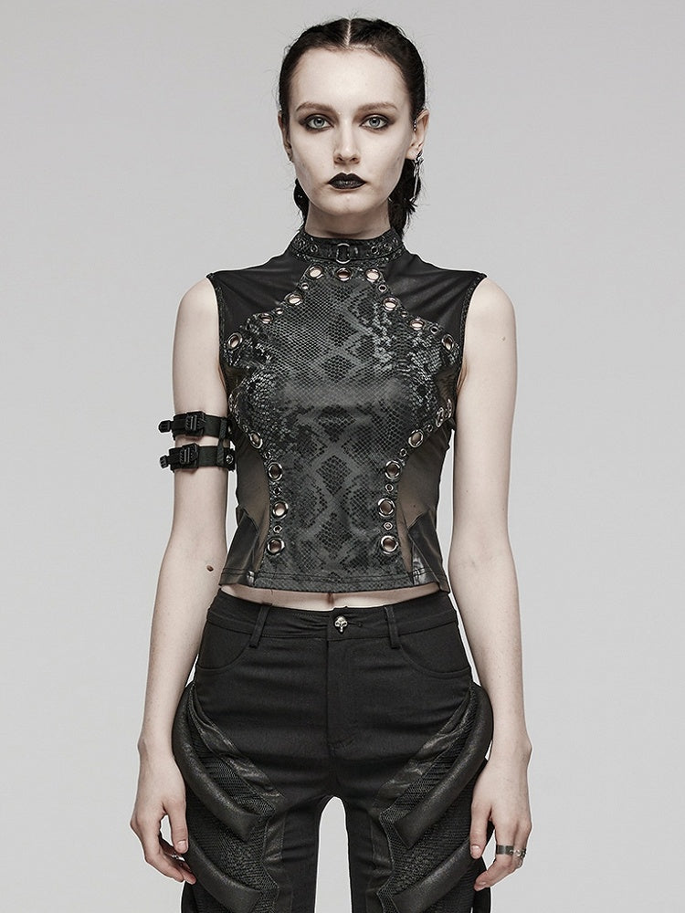 Black Punk Top