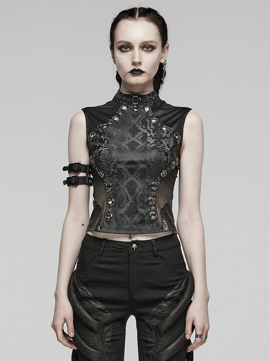 Black Punk Top