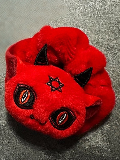 Red Devil Gothic Scrunchie