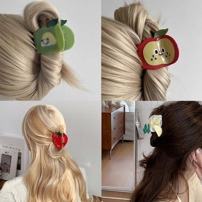 29 Options Y2K Cute Fruits Claw Clips