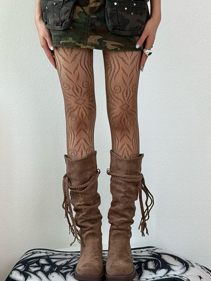 5 Color Options Y2K Hollow-out Tights