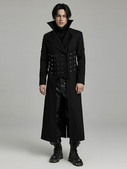 Punk Heavy Industry Visual Long Coat