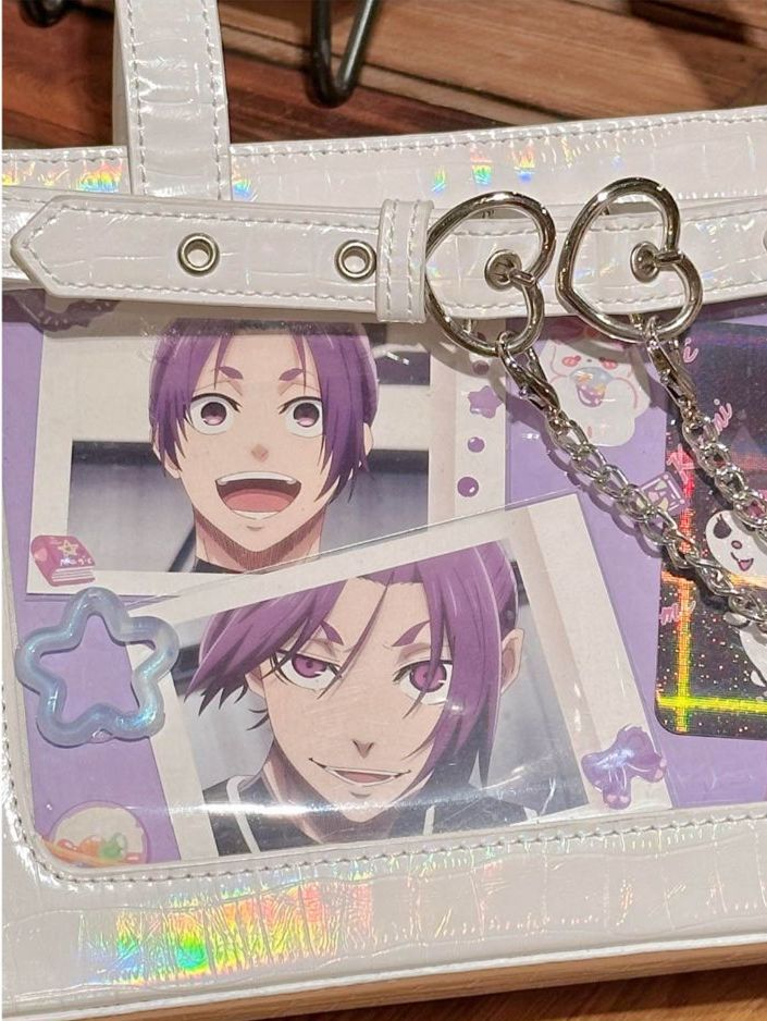 Detachable Chains White Ita Shoulder Bag