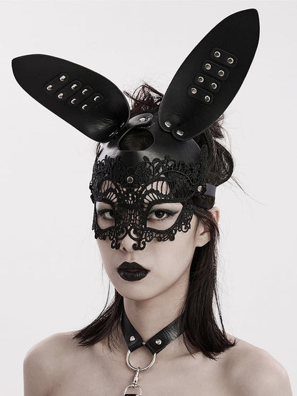 Goth Bunny Mask