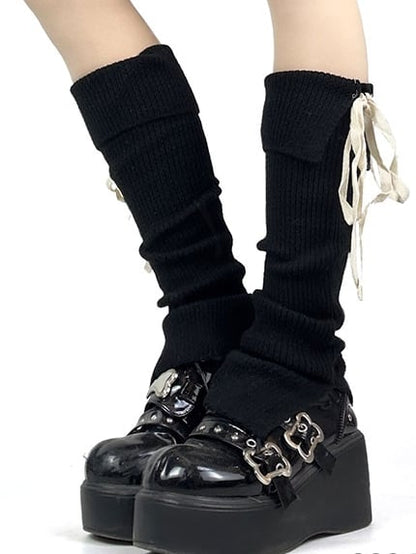 5 Color Options Knitted Leg Warmers