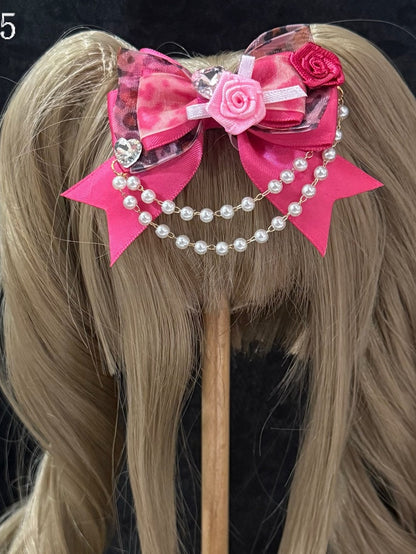 16 Options Bowknot /Floral BJD Doll Hairclip