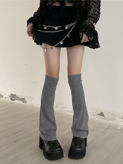 6 Color Options Flared Leg Warmers