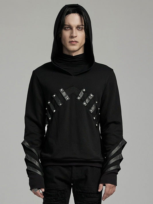 Black Punk Personalized Hoodie