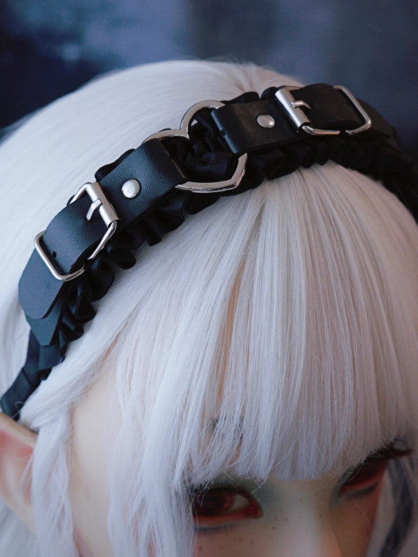 Black Gothic Buckle Design KC