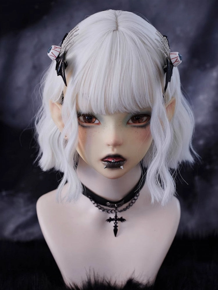 Eyeball Skeleton Hand Bat Wings Hairclips