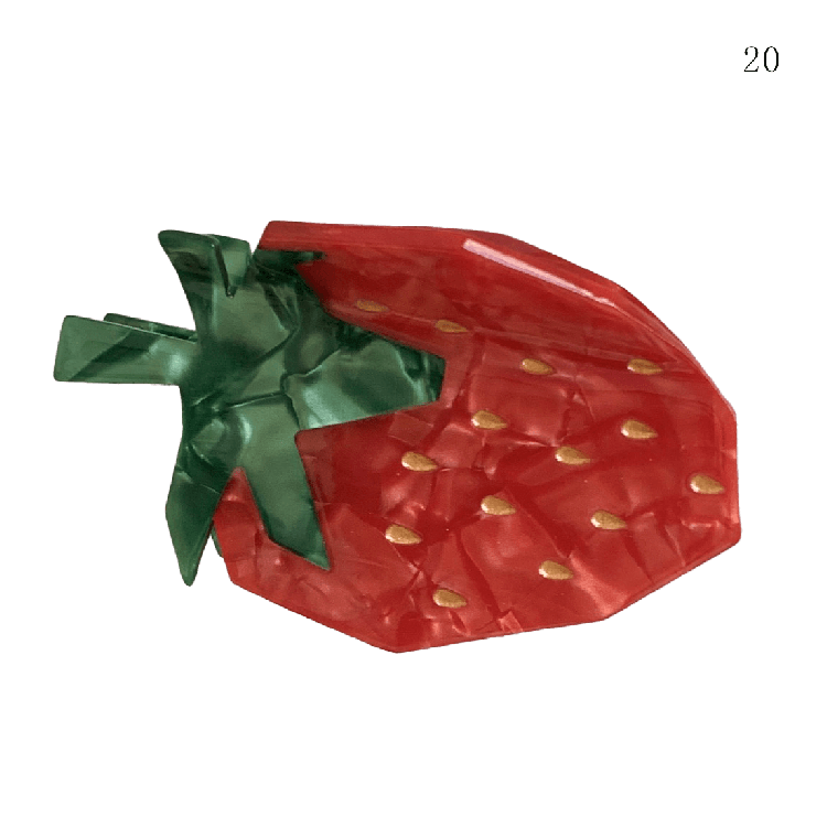 29 Options Y2K Cute Fruits Claw Clips