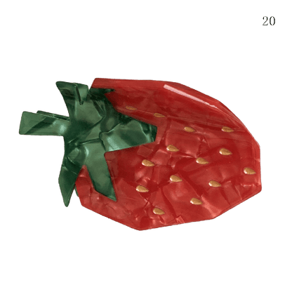 29 Options Y2K Cute Fruits Claw Clips