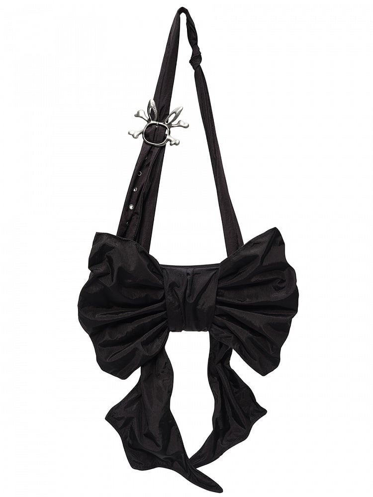 Black Bowknot Shoulder Bag