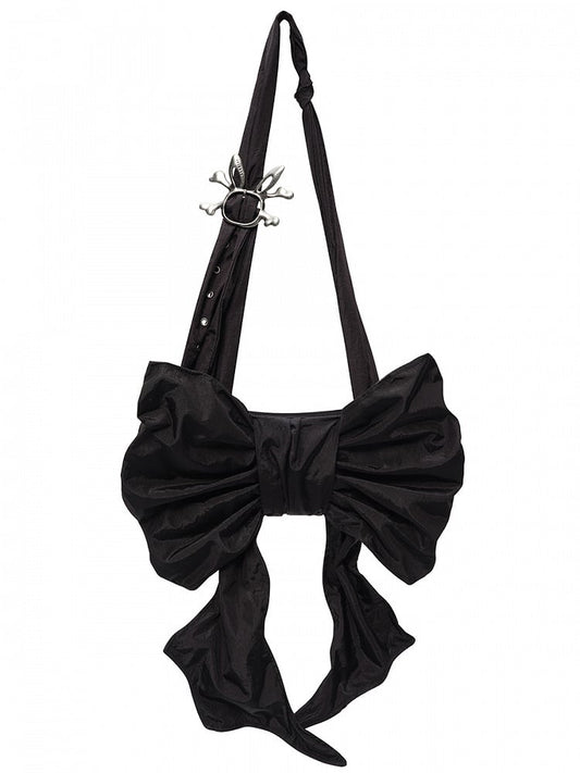 Black Bowknot Shoulder Bag