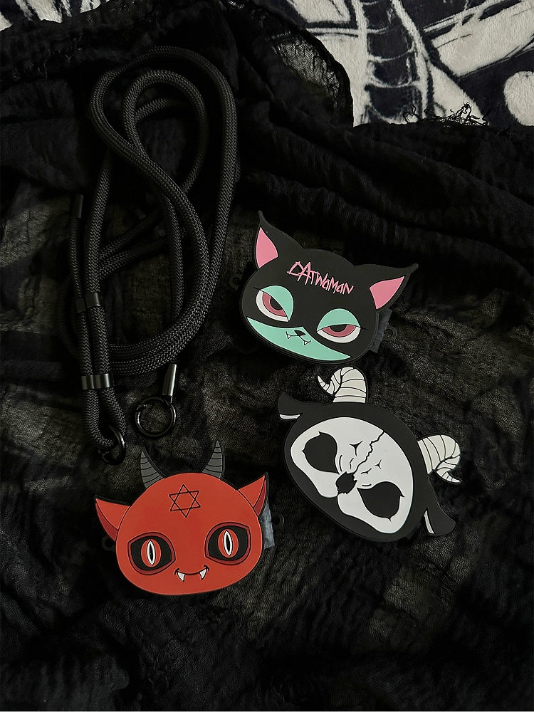 Black Gothic Crossbody Strap