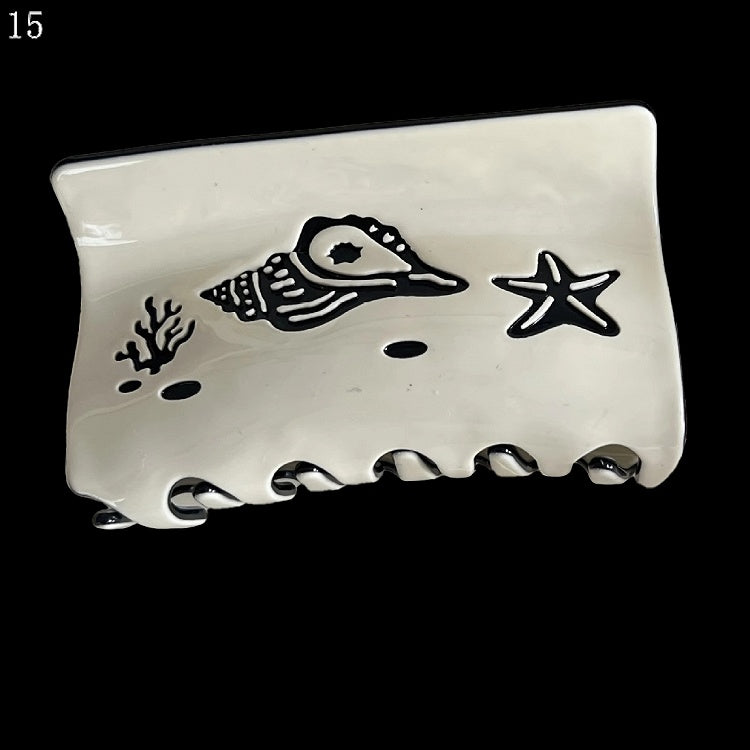 18 Options Bittersweet Animal Pattern Claw Clips