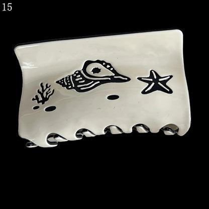 18 Options Bittersweet Animal Pattern Claw Clips